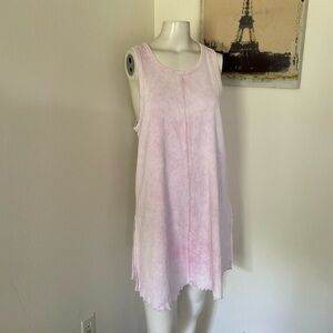 Free People Movement Pink Ribbed Dress M